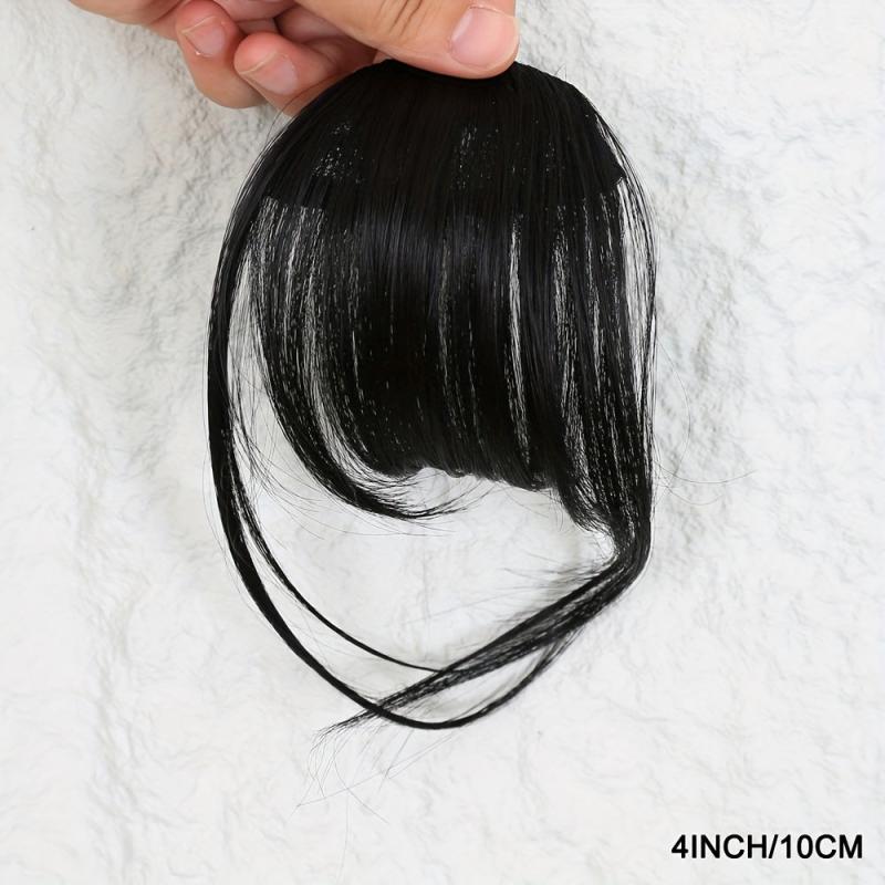 Thick Hair Bangs with Sideburns Hair Piece