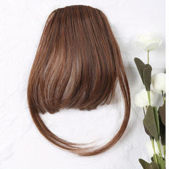 Thick Hair Bangs with Sideburns Hair Piece