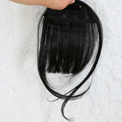 Thick Hair Bangs with Sideburns Hair Piece