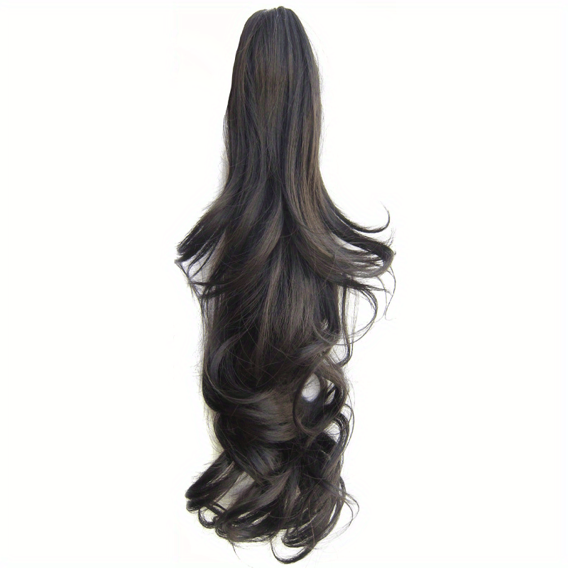 21in Plus Length Wavy Ponytail Clip In Claw Extension