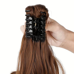 21in Plus Length Wavy Ponytail Clip In Claw Extension