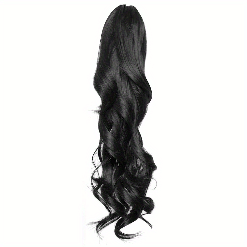 21in Plus Length Wavy Ponytail Clip In Claw Extension