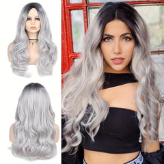 Red Half Wigs With Bangs Straight Halloween Cosplay Women Wigs