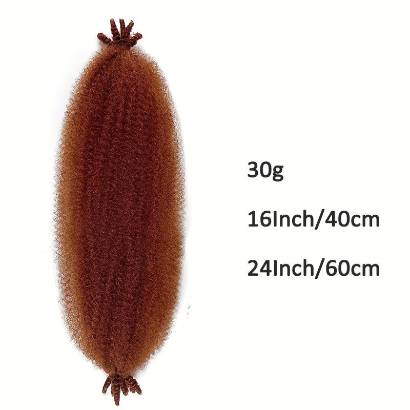 Colorful Pre Stretched Braiding Hair Spring Twist Braids Hair Pieces