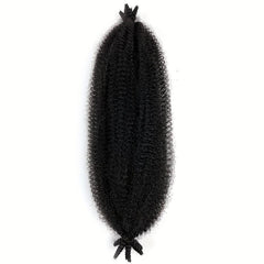 Colorful Pre Stretched Braiding Hair Spring Twist Braids Hair Pieces
