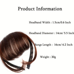 Braided Headband Clip In Hair Extensions for Daily Use