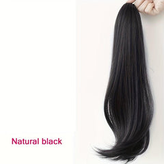 8cm Straight Claw Clip Ponytail Hair Extension Synthetic Hairpiece
