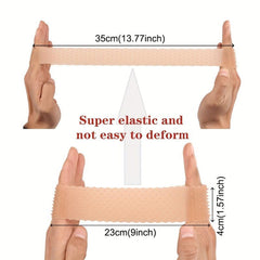 Silicone Wig Grip Headband Brown
