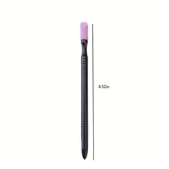 Washable Quartz Cuticle Pusher Nail File Tool