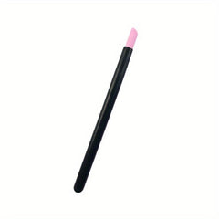Washable Quartz Cuticle Pusher Nail File Tool