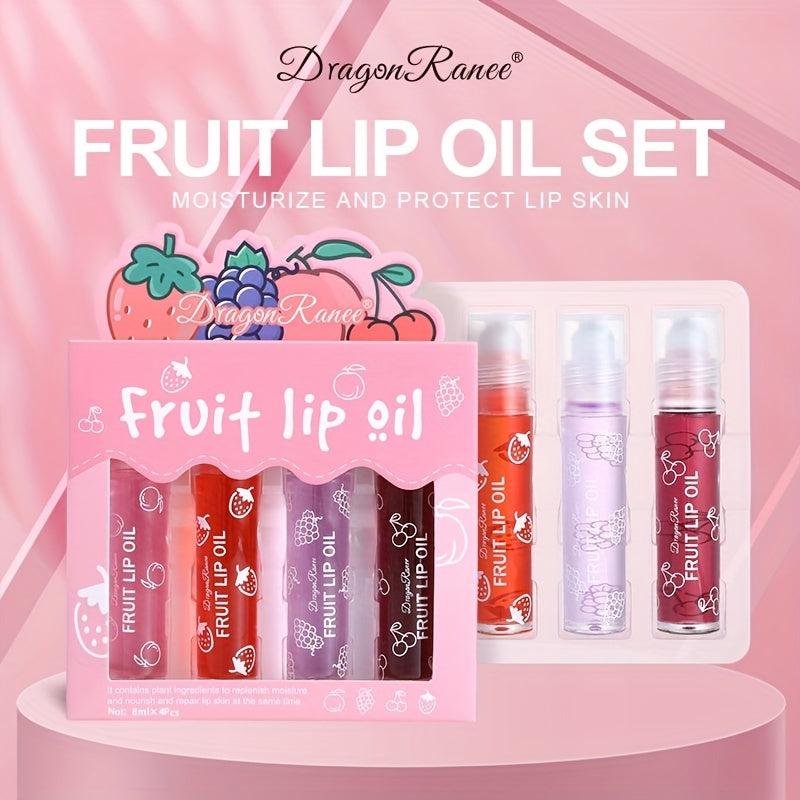 Moisturizing Fruit Lip Set Liquid Lipstick Long Lasting Kit