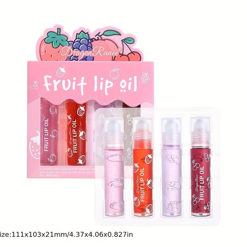 Moisturizing Fruit Lip Set Liquid Lipstick Long Lasting Kit