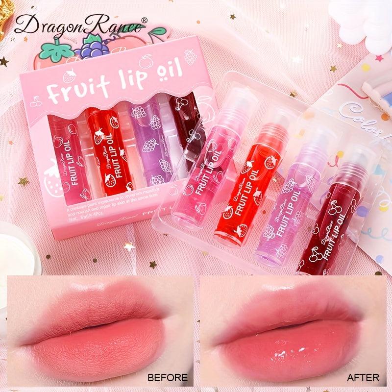 Moisturizing Fruit Lip Set Liquid Lipstick Long Lasting Kit