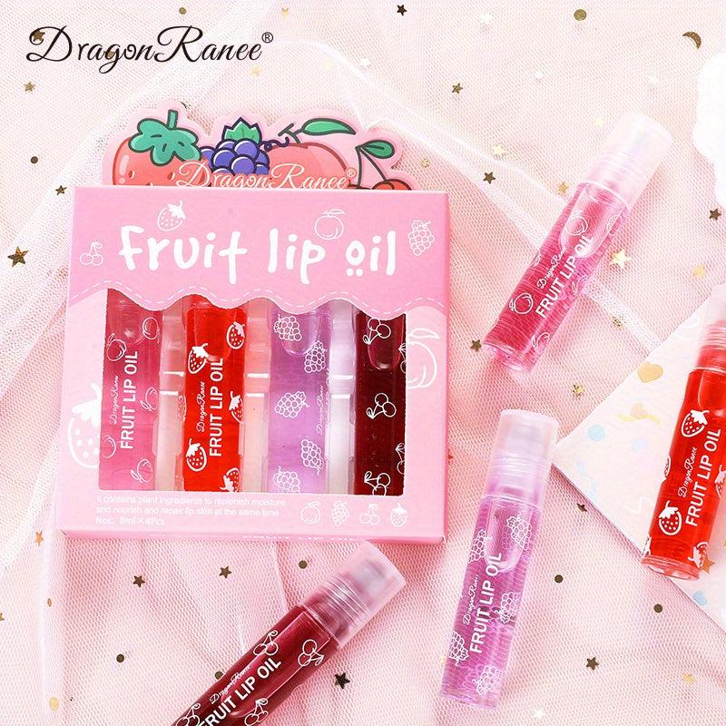 Moisturizing Fruit Lip Set Liquid Lipstick Long Lasting Kit