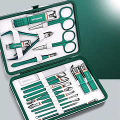 Professional 9-18pcs Nail Clipper Set for Manicure Eyebrow Dead Skin Removal