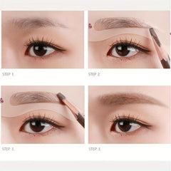 24 Eyebrow Shaping Stencils Kit DIY Tools Templates For Eyebrows