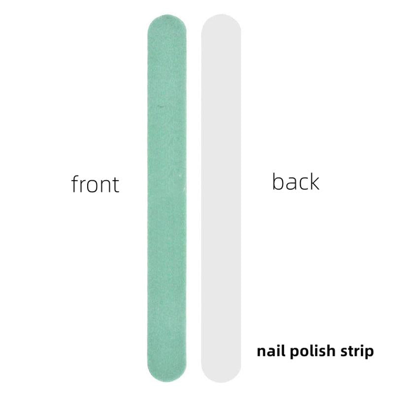 4pcs Nail Polish Strips Set with Tools for Manicure & Pedicure