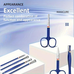 Manicure Pedicure Set Stainless Steel Grooming Kit