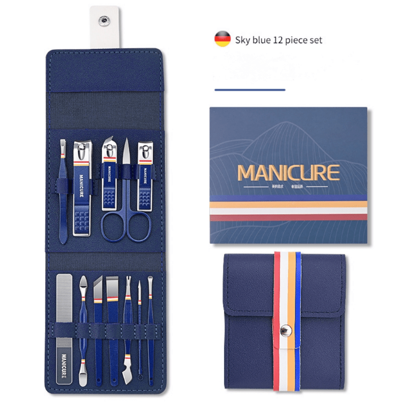 Manicure Pedicure Set Stainless Steel Grooming Kit