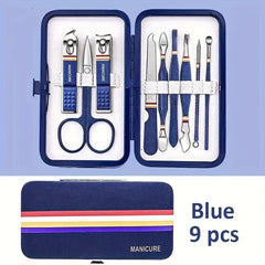 Manicure Pedicure Set Stainless Steel Grooming Kit