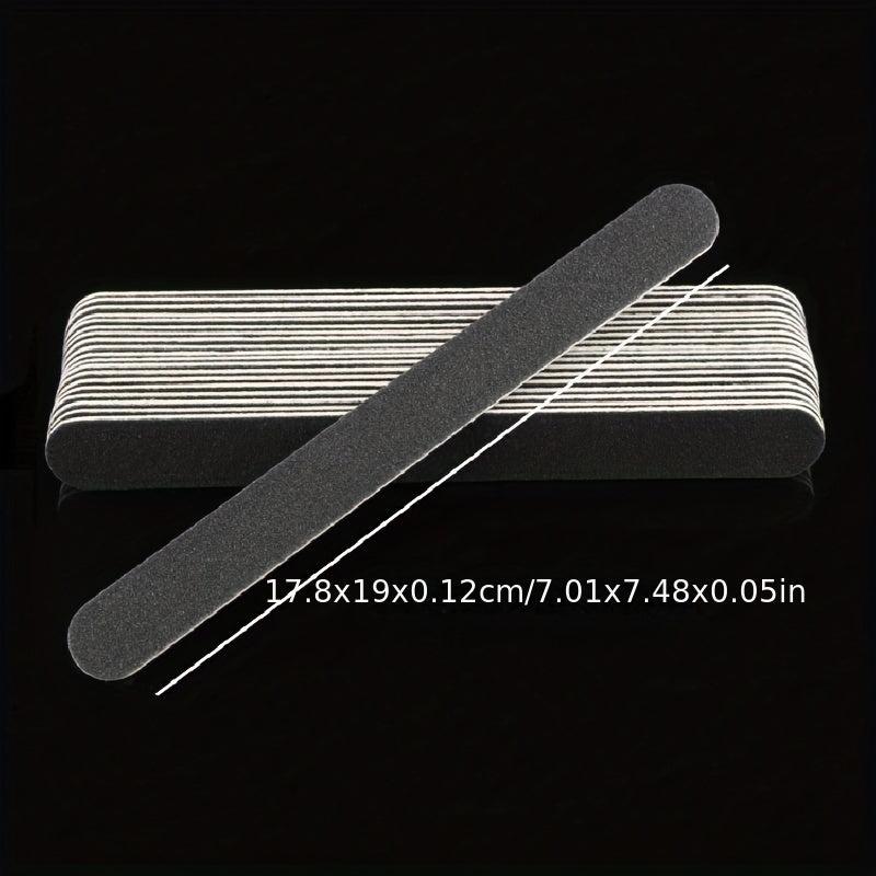 Double Sided Wooden Nail Files for Natural Nail Grinding Strip