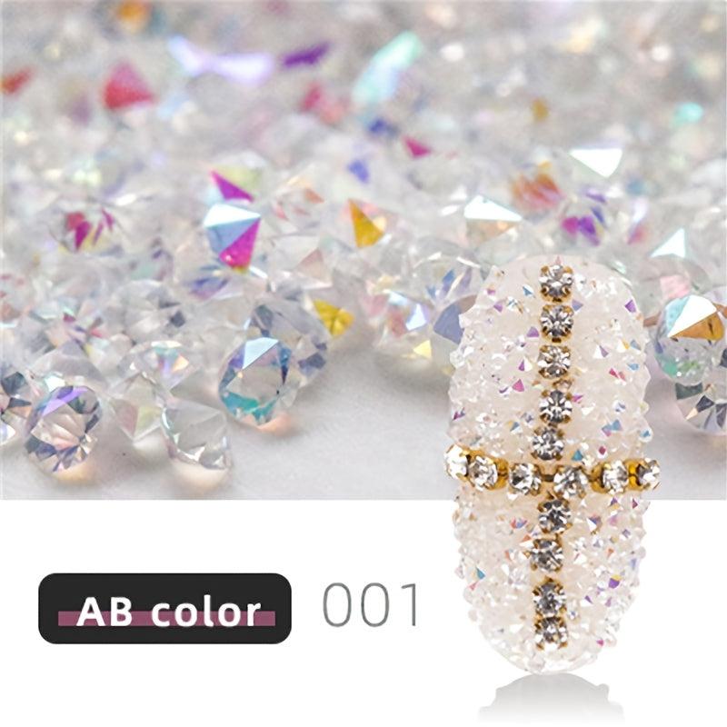 Glass Crystal Flat Back Nail Rhinestones 1440pcs