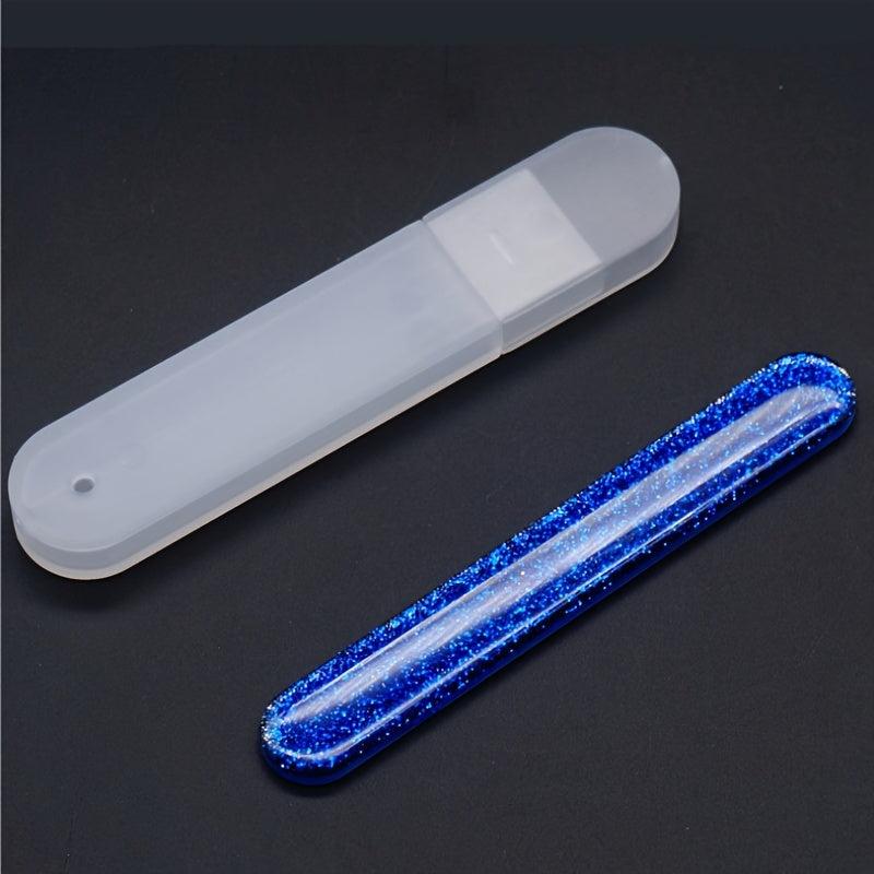 Glitter Glass Nail Files Buffer Professional Sanding Polishing Files