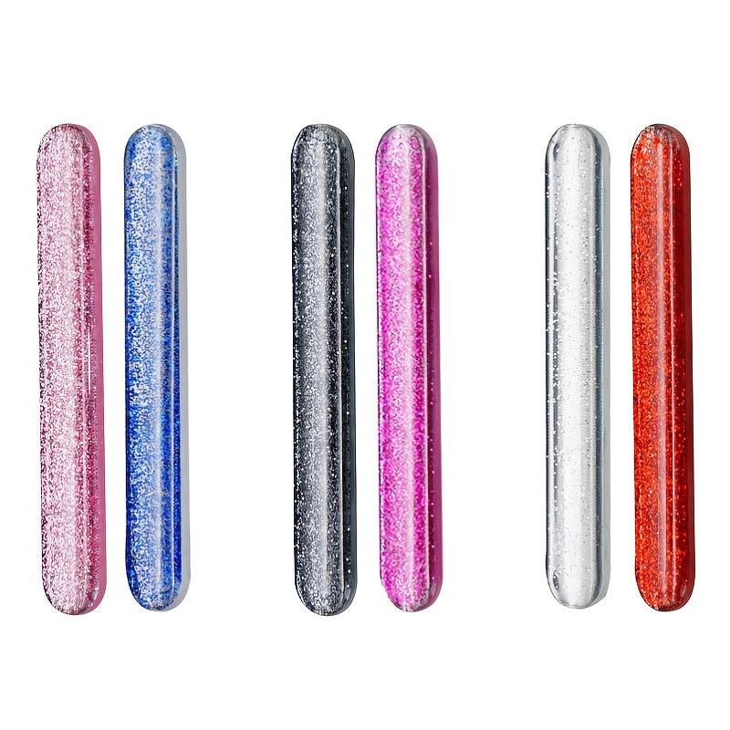 Glitter Glass Nail Files Buffer Professional Sanding Polishing Files