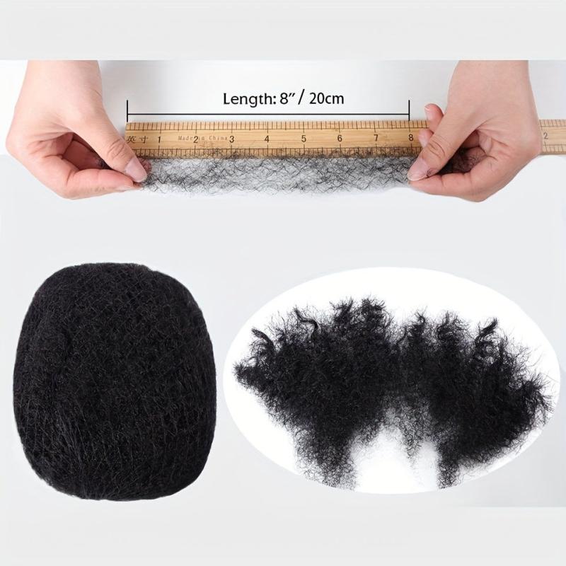 Afro Kinky Bulk 20 32 Cm Human Hair For Dreadlock Extensions 30g pack