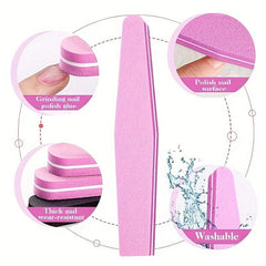 High Elastic Nail Sponge File for Professional Nail Care