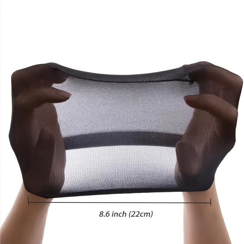 4pcs Soft & Breathable Stocking Wig Caps for Women & Men Stretchy Nylon Wig Caps