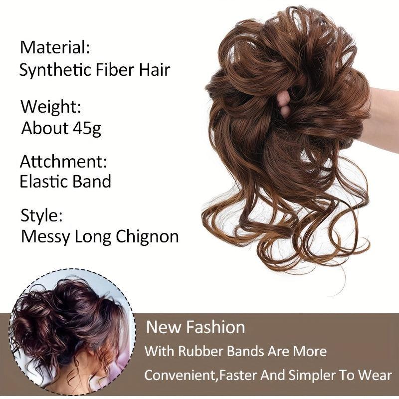 Messy Dragon Beard Scrunchie Curly Hair Extension
