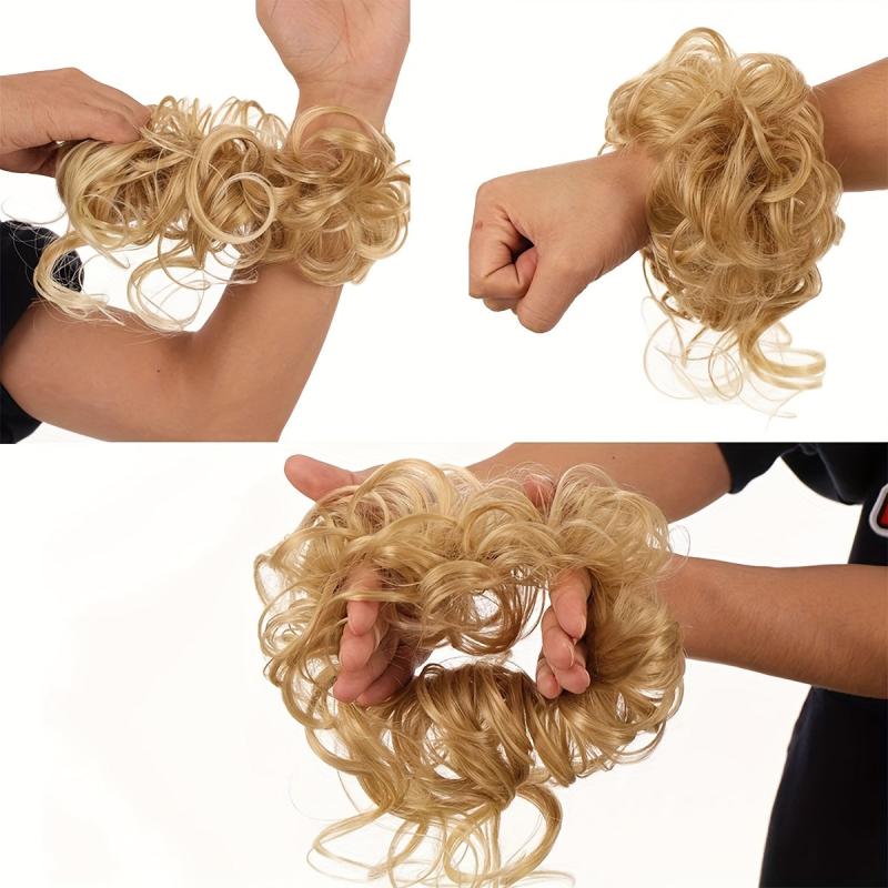 Messy Dragon Beard Scrunchie Curly Hair Extension
