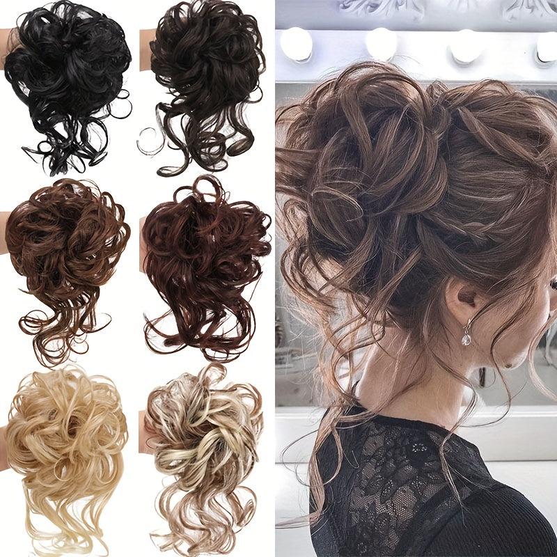 Messy Dragon Beard Scrunchie Curly Hair Extension