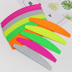 10 Pcs Nail File Stick Buffer Double Sided Manicure Tool