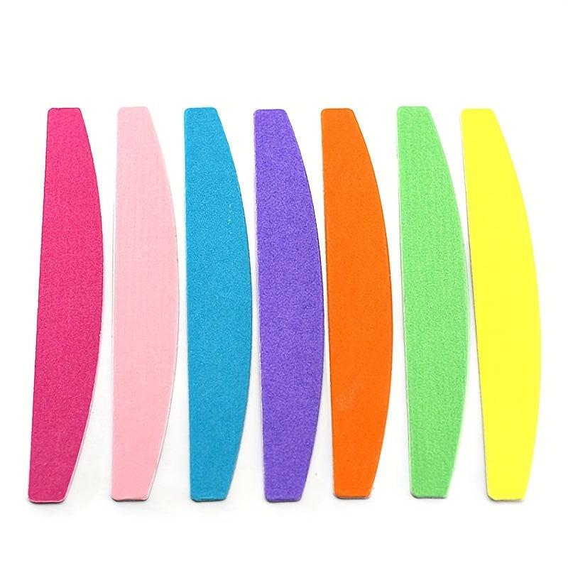 10 Pcs Nail File Stick Buffer Double Sided Manicure Tool