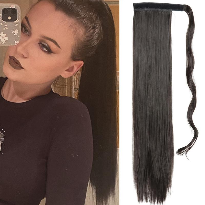 Stylish Long Straight Ponytail Hair Extensions