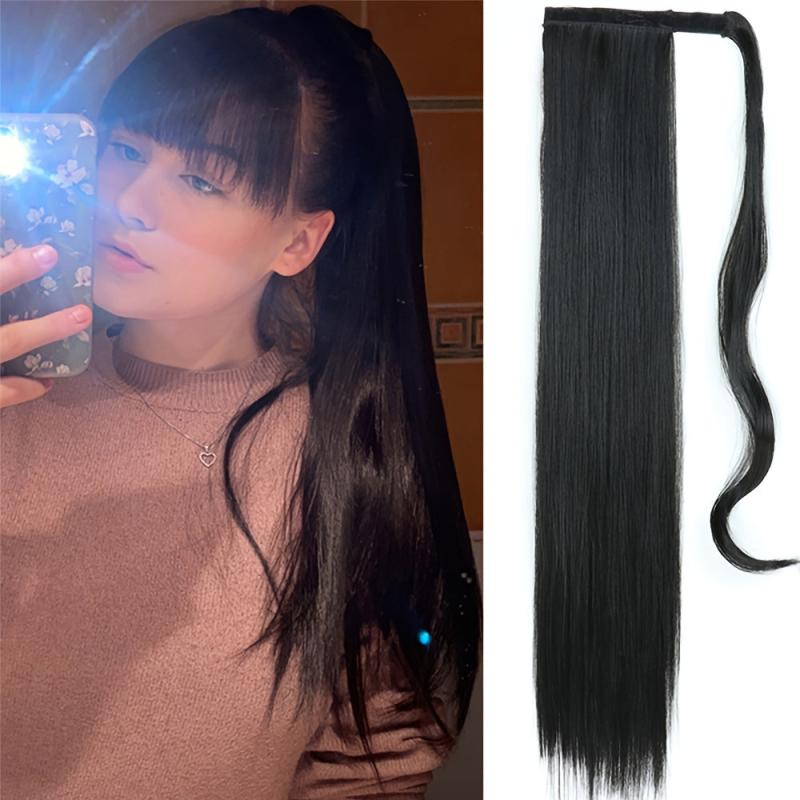 Stylish Long Straight Ponytail Hair Extensions