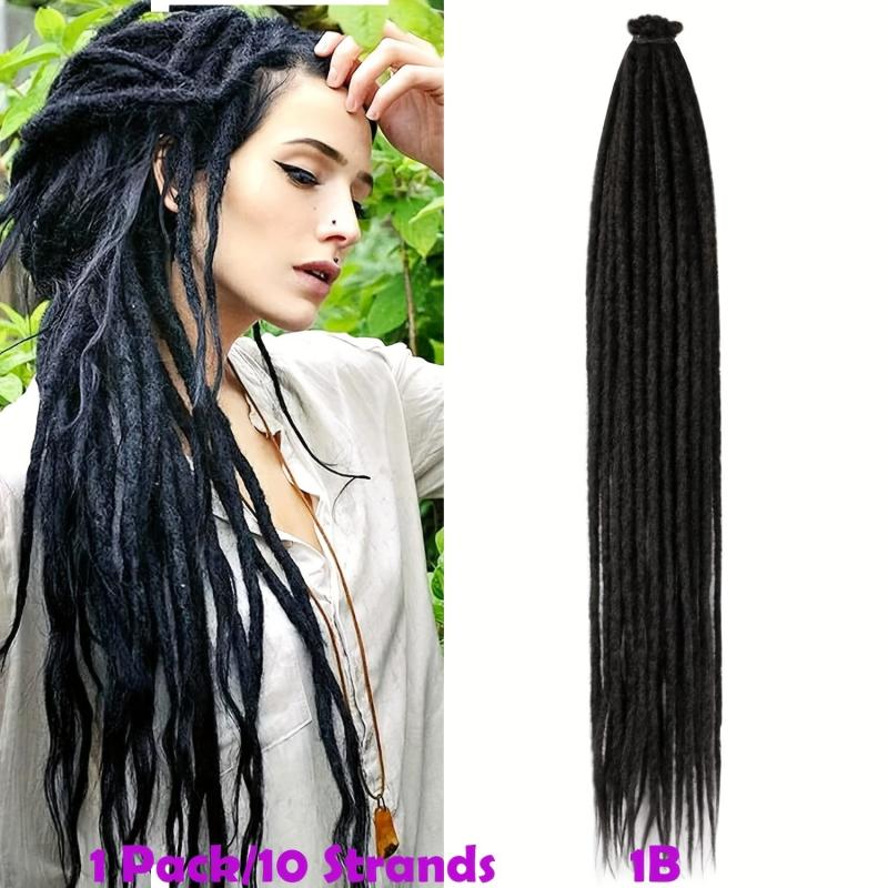 24 Inch Blonde Ombre Synthetic Dreadlock Extensions