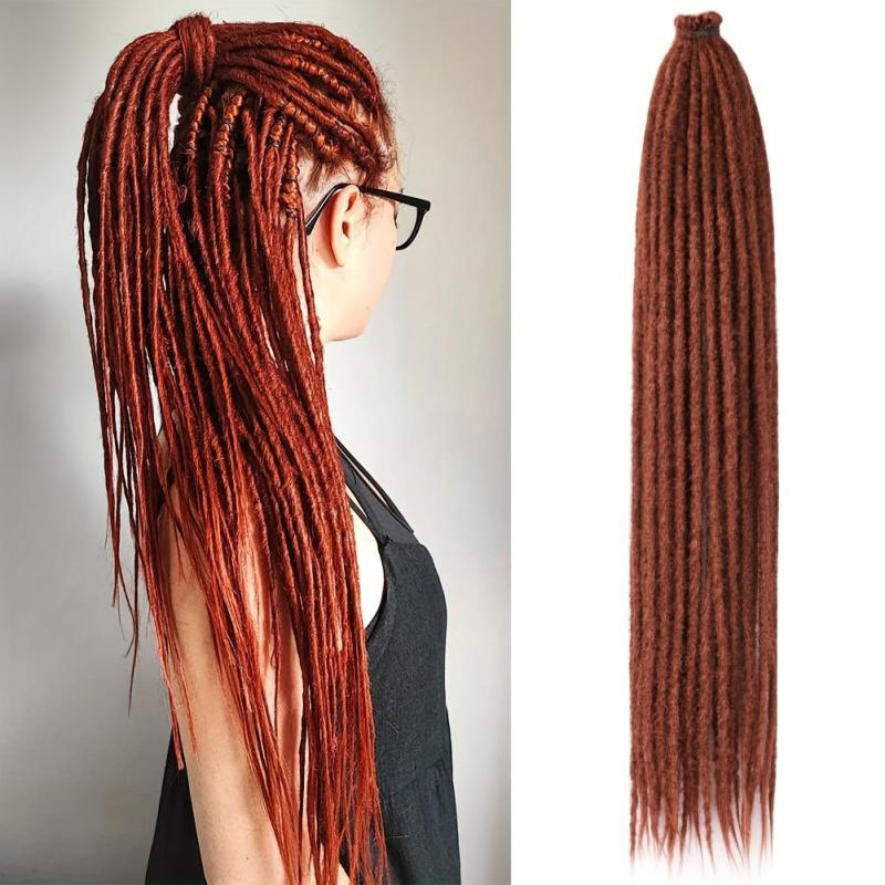 24 Inch Blonde Ombre Synthetic Dreadlock Extensions