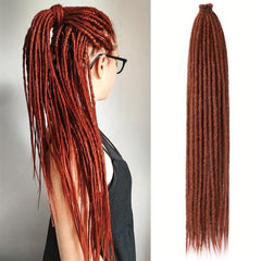 24 Inch Blonde Ombre Synthetic Dreadlock Extensions