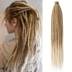 24 Inch Blonde Ombre Synthetic Dreadlock Extensions