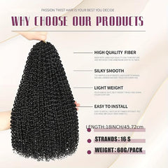 6packs 45 Dream Like Passion Twist Hair Crochet Locs Braids Extensions