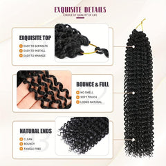 6packs 45 Dream Like Passion Twist Hair Crochet Locs Braids Extensions