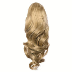 Body Wave Claw Clip Hair Extensions Long Curly Wavy Ponytail Synthetic Hair