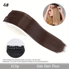 Invisible Clip In Hair Extensions Synthetic One Piece Hair Pad for Women