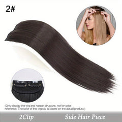 Invisible Clip In Hair Extensions Synthetic One Piece Hair Pad for Women
