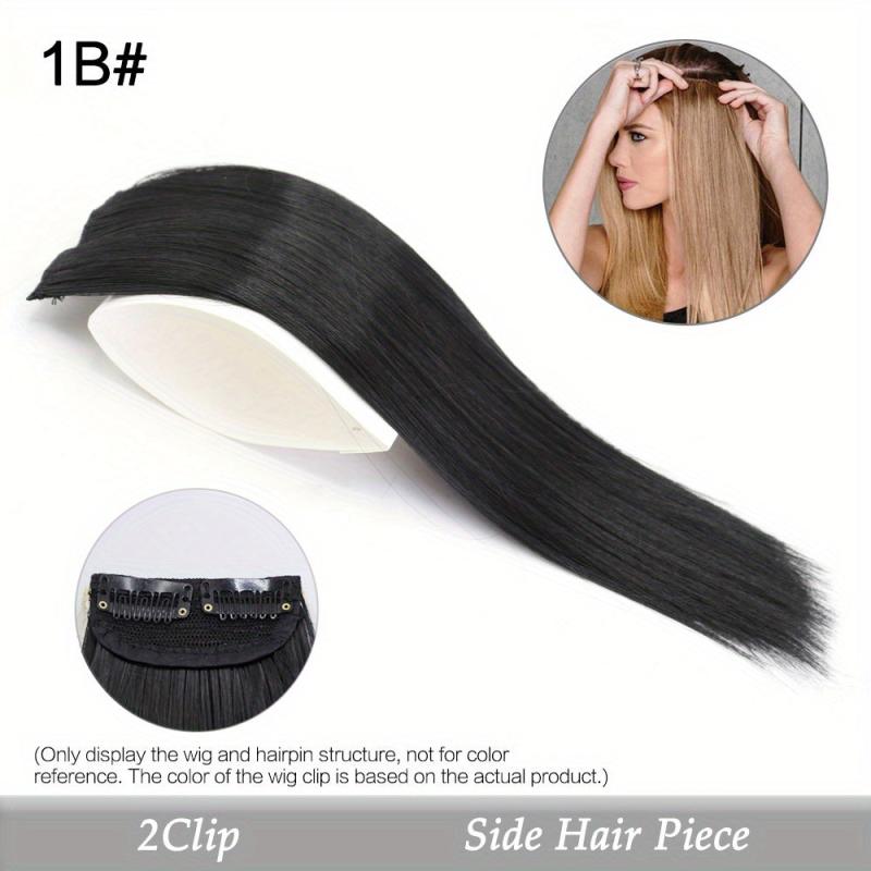 Invisible Clip In Hair Extensions Synthetic One Piece Hair Pad for Women