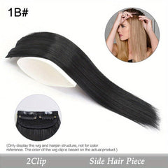 Invisible Clip In Hair Extensions Synthetic One Piece Hair Pad for Women