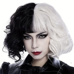 Short Wavy Synthetic Cosplay Wig for Women - Witch Role Play